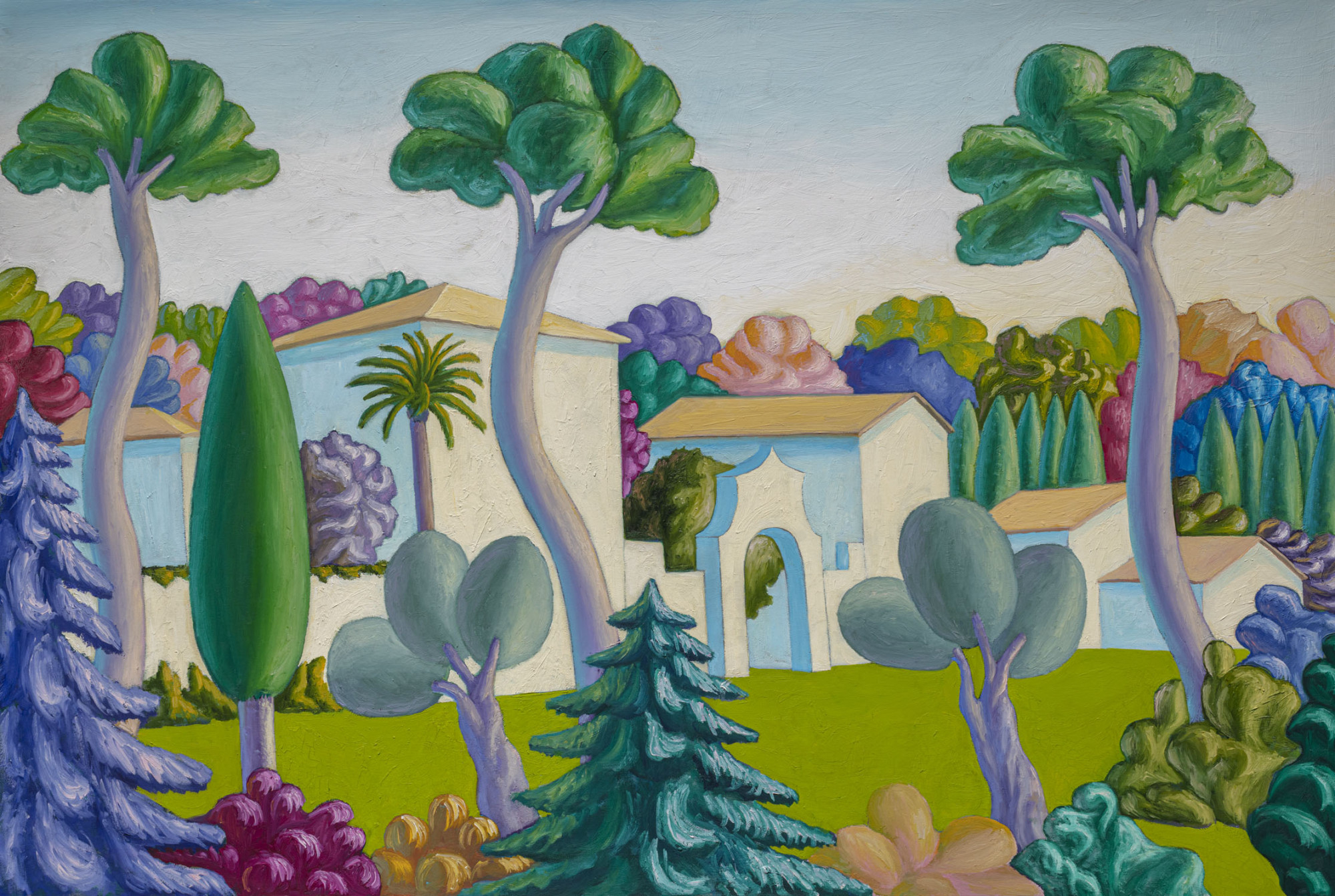 30 - Senza titolo, 1979, olio su tela, 80 x 120 cm