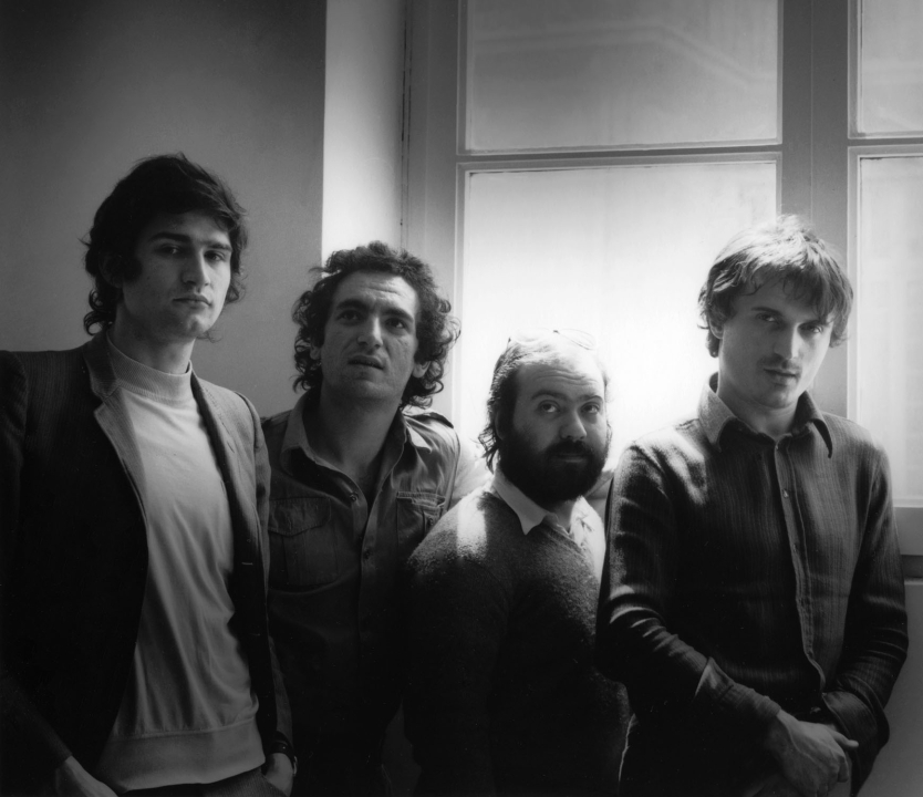 9 - Paolo Mussat Sartor, Giuseppe Penone, Salvo, Tucci Russo e Gilberto Zorio, 1970, stampa al bromuro d'argento su carta baritata, 16 × 19,5 cm