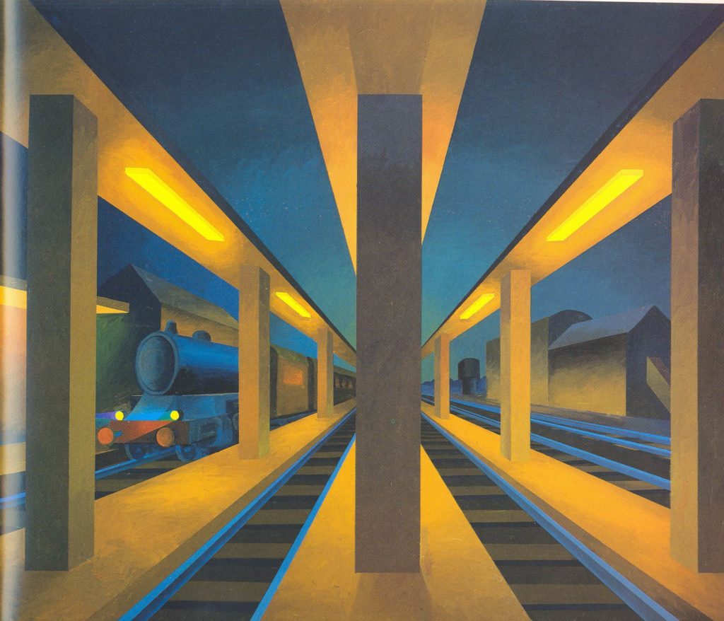 Stazione, 1992 150 x 180 cm